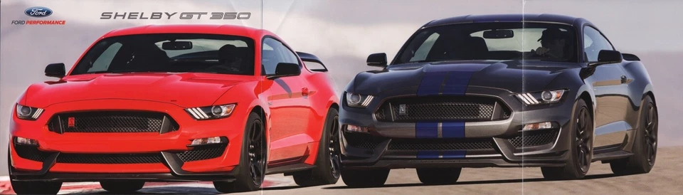 Ford Mustang Shelby GT350 2017? US Sales Brochure - 6 Panels - Image 2 of 4