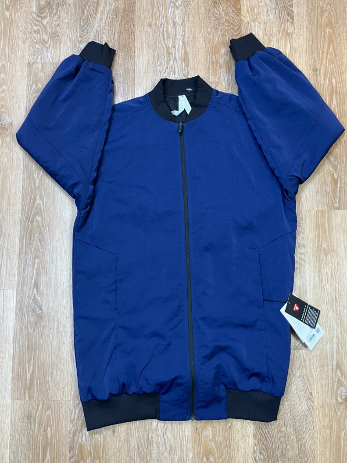 Chaqueta Lululemon Mujer 4 Azul Non Stop Bomber Atletismo Gimnasio