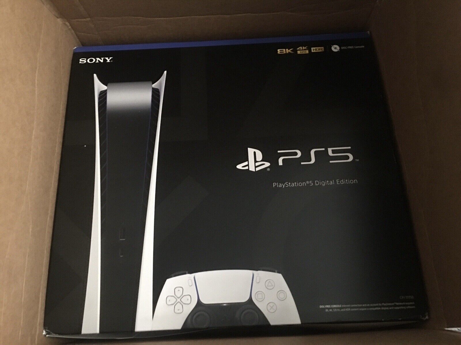 Sony PlayStation 5 PS5 Slim Digital Edition 1TB Console White By FedEx