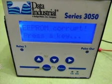 Badger Data Industrial Series 3050 Flow Meter Tested Working Minor Cosmetic issu