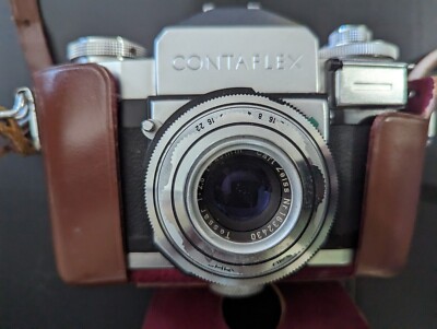 Zeiss Ikon Contaflex 861/02 50mm Tessar f/2.8 Lens With Original