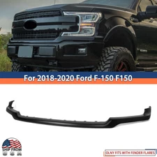 For 2018-2020 Ford F-150 Front Bumper Cover Grille Upper Molding Trim Plastic