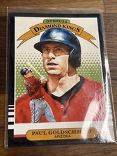 Paul Goldschmidt 2019 Panini Donruss Diamond Kings Black Border Parallel #28