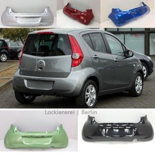 STOßSTANGE HINTEN LACKIERT IN WUNSCHFARBE NEU für Opel Agila B 2007-2014 