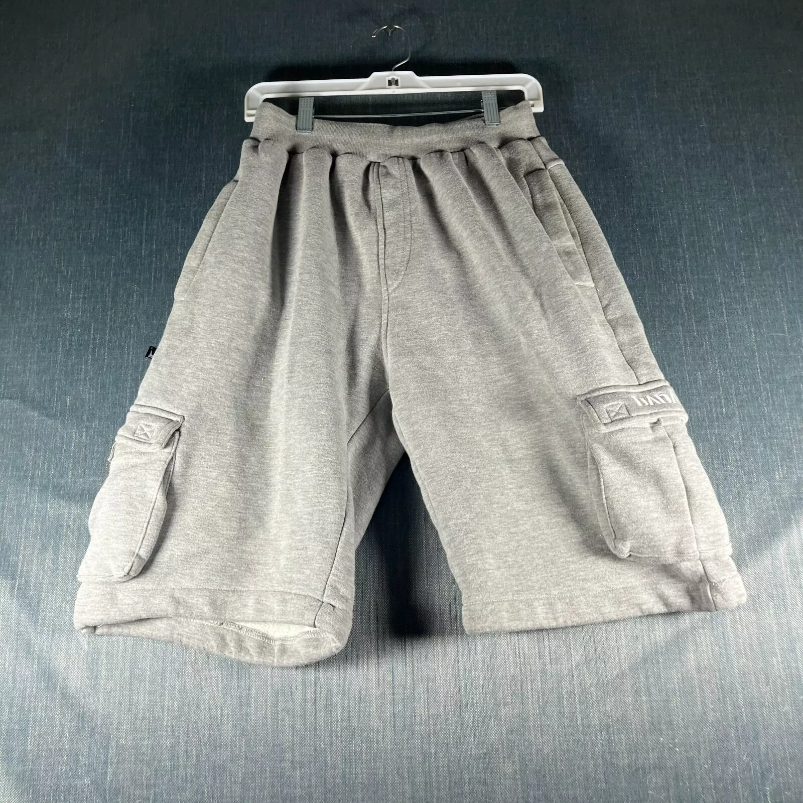 Short sweat homme Dada Supreme gris clair cargo stretch taille M coton polyester