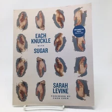 Each Knuckle with Sugar ARC by Sarah Levine, Poems Poetry Poet Proof