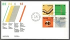 Canada 1972 FDC:  Se-Tenant Block 4 x 15¢ Earth Sciences OFDC -Sc #582-85