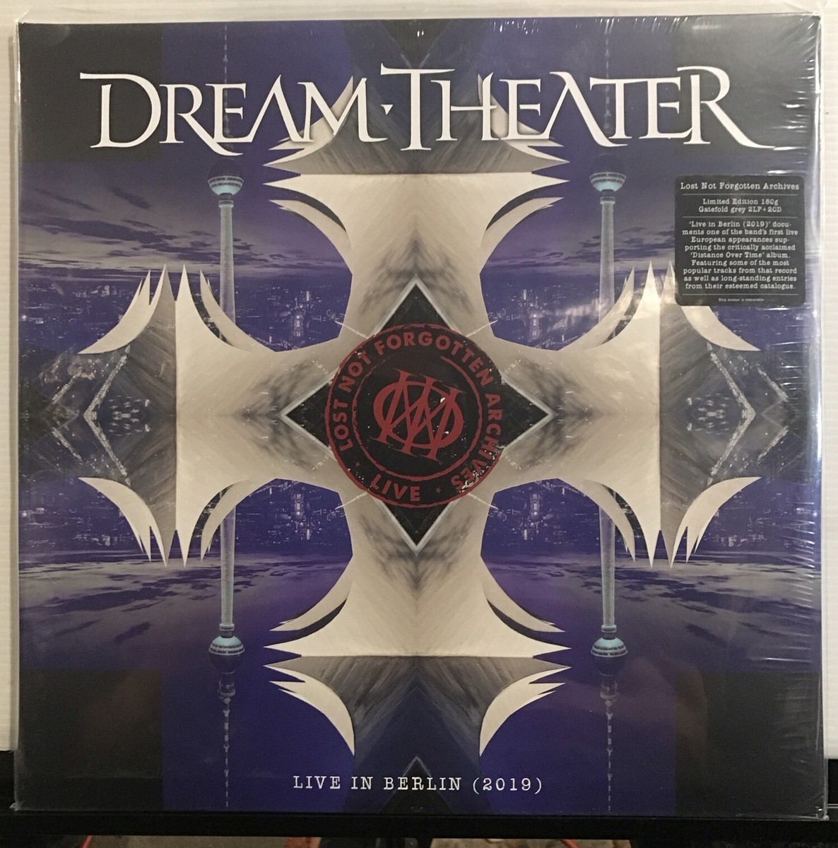 欧2discs LP Dream Theater Live In Berlin (2019) IOM646 Inside Out Music, Sony Music /00520 Dream Theater – Live In Berlin (2019) LP 2023 Inside Out