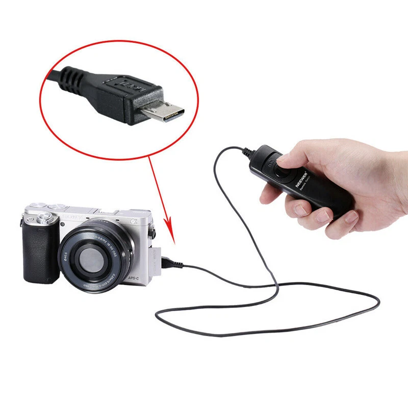 RM-VPR1 Remote Shutter Release For Sony A6500 A6000 A5100 A68 A58 A7s A3000 - Image 3 of 4