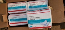 Cardinal Health Quilted Adult Briefs Size Medium Wing Plus Heavy Absorbency