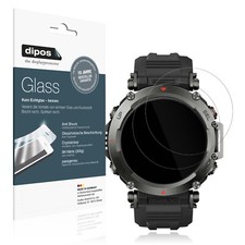 2x Protective Film for Amazfit T-Rex Ultra Protection Flexible Glass 9H