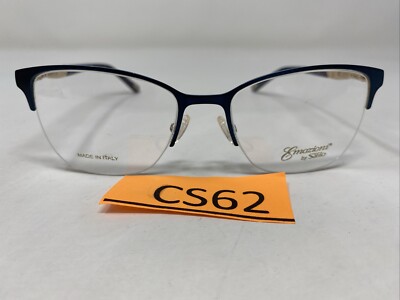 Safilo Emozioni Italy EM 4396 KY2 53-18-135 Navy/Gold 