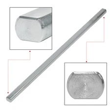 3/4"DD Machined Straight Rod 18" Length Steering Shaft
