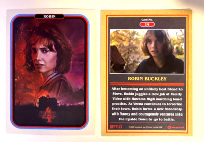 2022 ZEROCOOL STRANGER THINGS CHARACTER CARD 14 ROBIN BUCKLEY