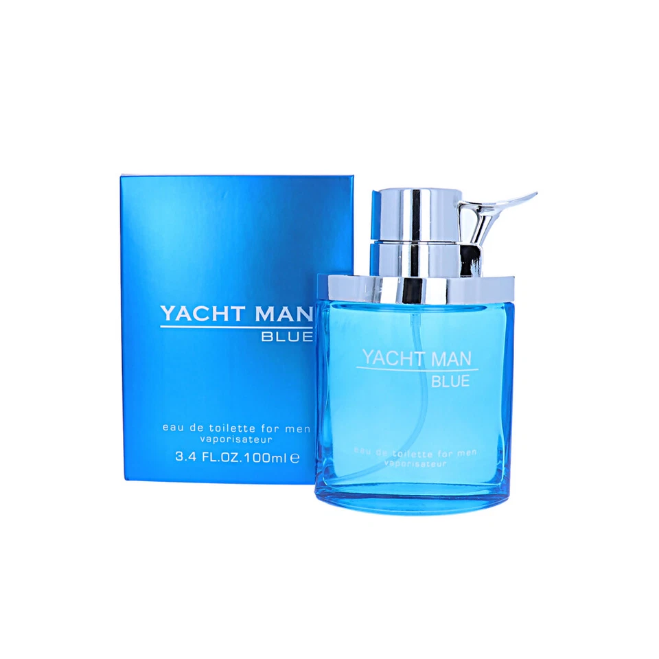 2PK Yacht Man Blue Eau De Toilette For Men Scent 100ml Spray Mens Body Fragrance - image 4 of 4