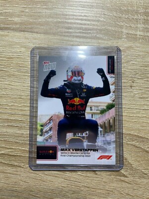 Topps Now Formel 1 Max Verstappen Championship Win Monte Carlo 2021 - Nr.010