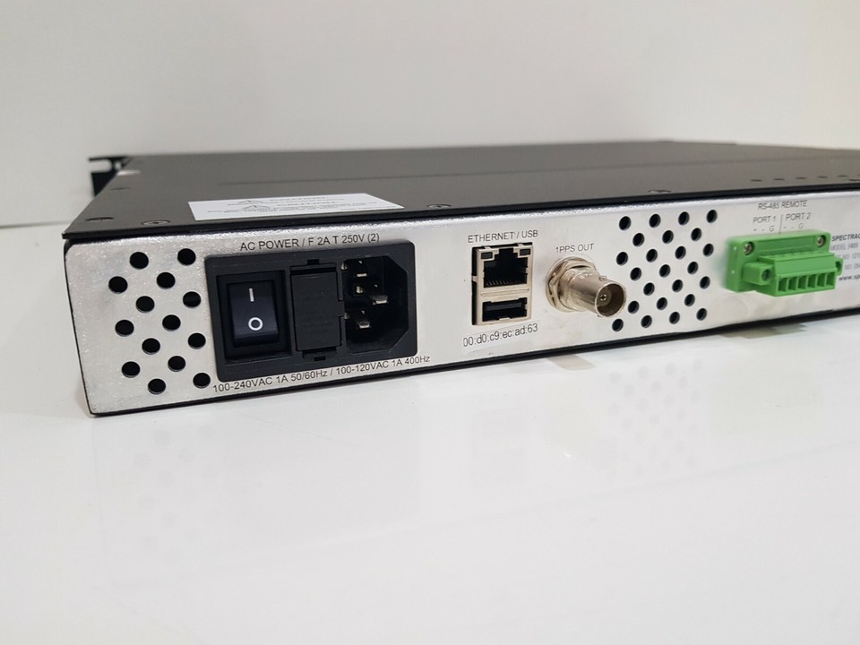 SPECTRACOM NETCLOCK 9489 NetClock Time Server |Precision GPS NTP Server ...