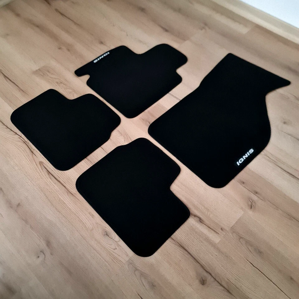 Alfombrillas Coche para Suzuki Ignis Impermeable Negro Terciopelo Alfombras Auto Forros Nuevos Foto 3 de 4