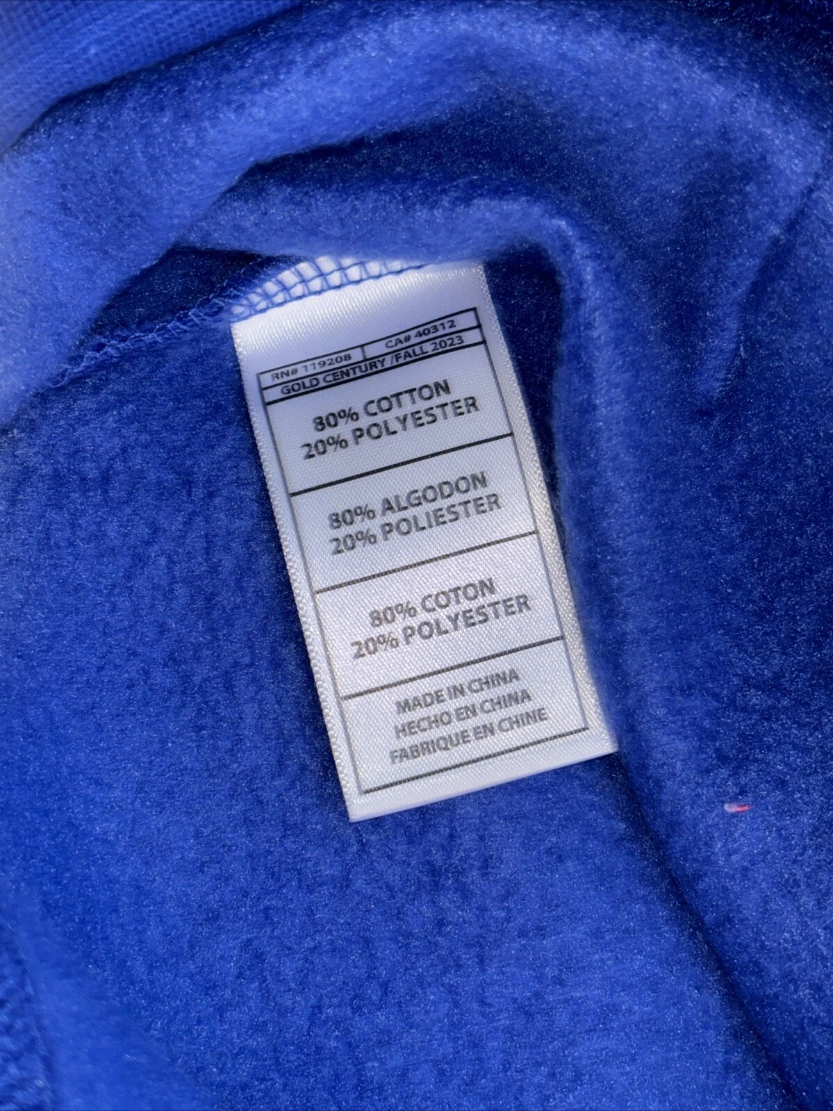 Felpa con cappuccio Mitchell & Ness New York Giants Head Coach nuova con etichetta grande prezzo al pubblico consigliato $110