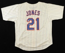 Cleon Jones Signed New York Mets Jersey 