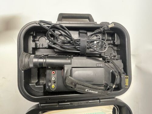 Canon Canovision 8 E350 90s Video Camcorder + Extras - Afbeelding 1 van 4