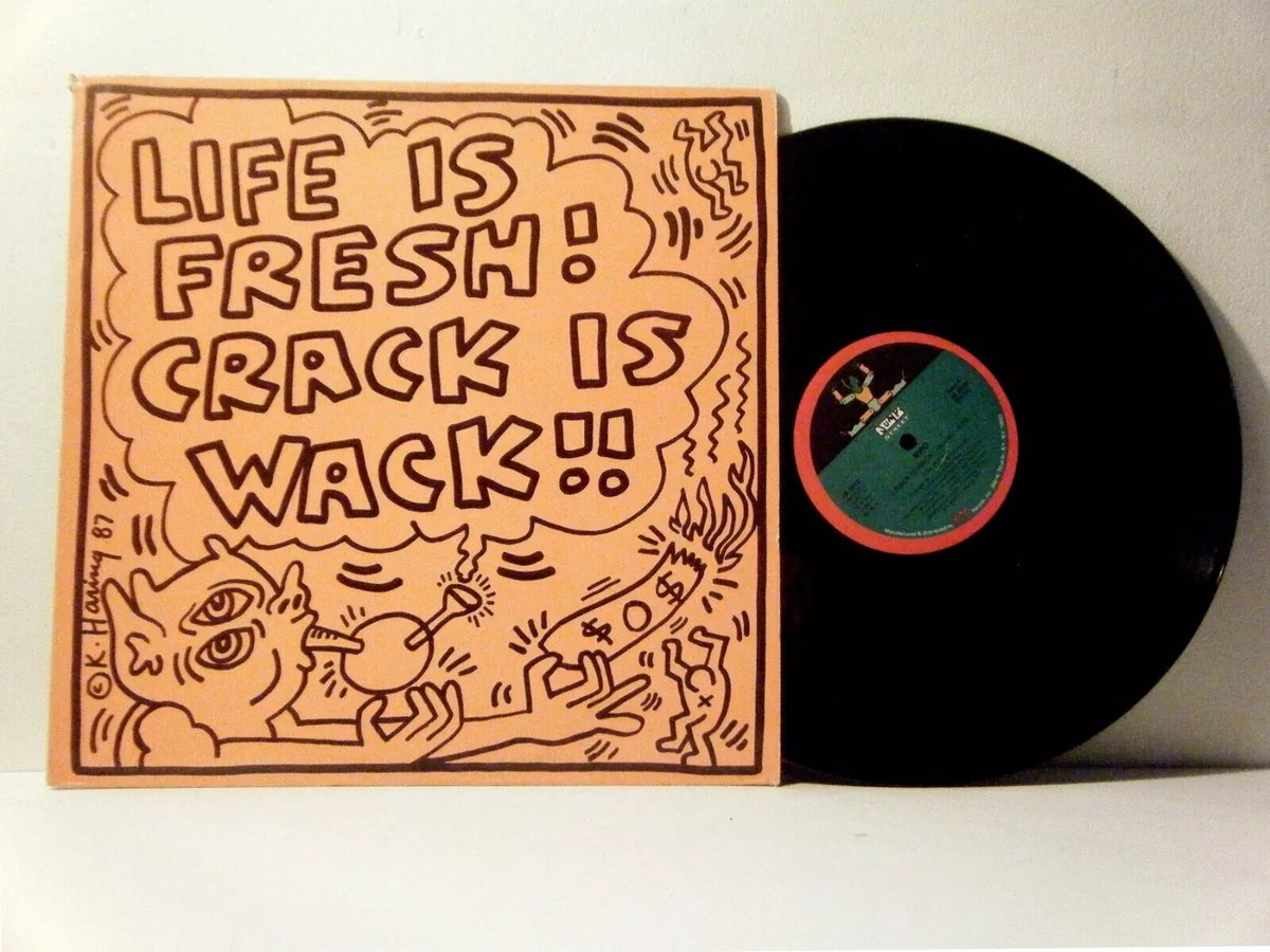 Bipo - Crack Is Wack - Keith Haring Cover Art 1987 | eBay