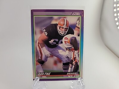 1990 Score - #543 Dan Fike (RC) Cleveland Browns Football Card | eBay