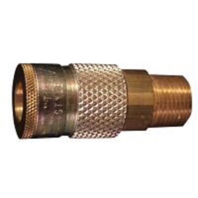 (10) MILTON 789 T Style Coupler,3/8'' MNPT. Fast, Free Shipping