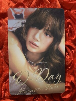 LISA BLACKPINK Moon Star KPOP Girl Photo Goddess Idol Card Gorgeous