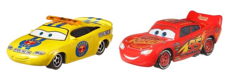 DISNEY PIXAR CARS CHARLIE CHECKER LIGHTNING MCQUEEN DINOCO 2020 2