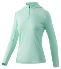 NWT HUK WOMEN'S ICON X QUARTER ZIP HOODIE.MEDIUM.BRAND NEW FOR 2025.SAVE