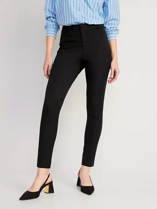 High waisted skinny ankle pants sales