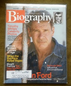 HARRISON FORD June 2003 BIOGRAPHY Magazine | eBay