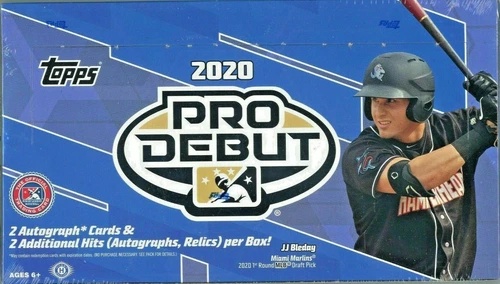 2020 TOPPS PRO DEBUT BASEBALL HOBBY BOX FACTORY SEALED NEW
