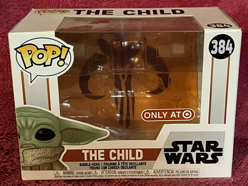 Funko POP! Star Wars The Child 384 Target Exclusive BOX ONLY! FLAWLESS! NEW!