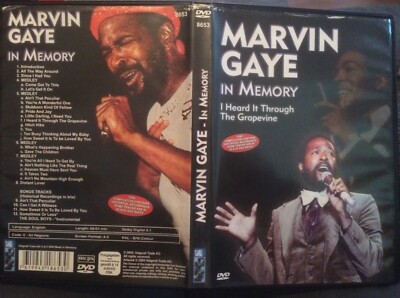 Marvin Gaye DVD ''In Memory/I heard it through the Grapevine'' (2005) LIVE Videos