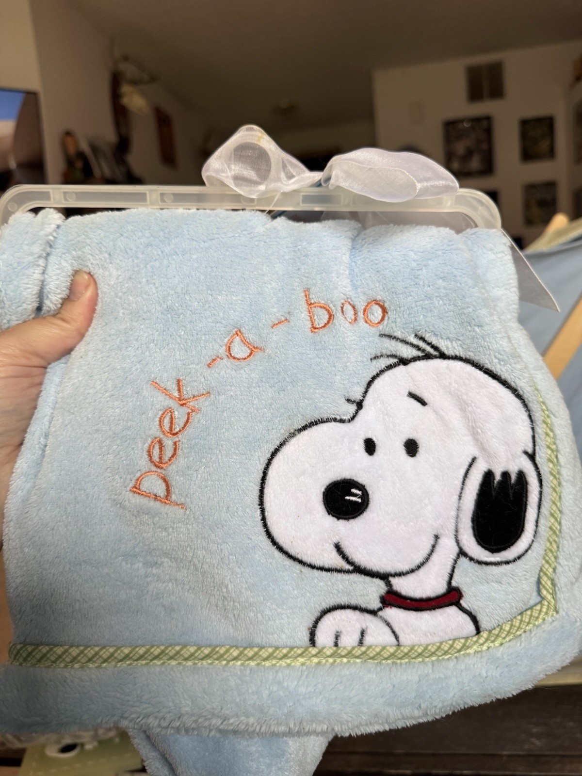 Peek A Boo Snoopy Baby Items