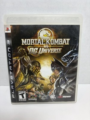 Mortal Kombat vs. DC Universe - PS3 - Sony PlayStation 3 - Good Disk