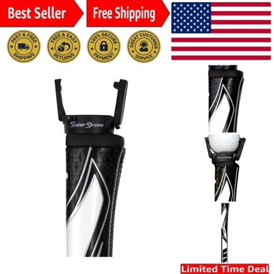 Black Golf Ball Pick Up Tool - Seamless Compatibility with Any Putter Grip