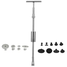 Paintless Dent Repair Tool 14pcs Puller Tools Kit T-Bar Tool with Dent Remova...