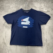 Boston Red Sox Shirt Mens 2XL Blue Logo MLB Baseball Ring Spun Soft