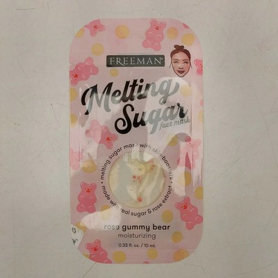 Melting Sugar Moisturizing Rose Gummy Bear Face Mask( Pack of 6 ) JUST 5.99! WOW