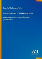Council Decision Of 1 December 2009 Council Of The European Union