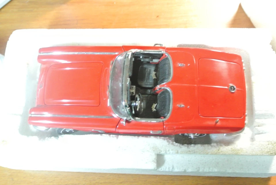 DANBURY MINT 1/43 CORVETTES, LOT/10, C-1 SERIES, 1953-1962. 50th ANN.SERIES - Image 4 of 4