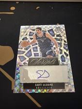 2024-25 Panini Mosaic Santi Aldama Scripts Auto Autograph #MS-ALD - Grizzlies
