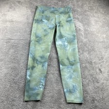 Joy Lab Tie Dyed Leggings Womens Small Green