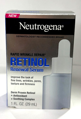 Neutrogena Rapid Wrinkle Repair Retinol Renewal Serum Antioxidants No Expiration