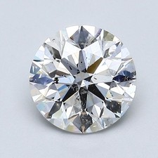 Round 1.20 CT Certificate GIA Natural Mined Diamond Loose H color SI2 clarity 3816.67 per carat