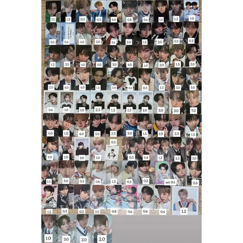 NCT Wish Colorist Sign & Photocard Set Official K-Pop