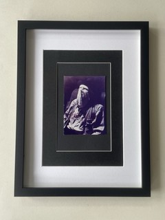 JOSEPH BEUYS Original Graphic "FLIGHT TO AMERICA" SIGNED FRAME POSTCARD